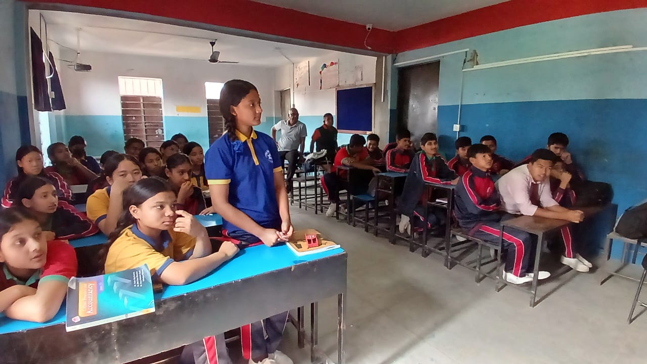 Orientation on Career Guidance Session at Shree Mahendra Gram Secondary School, Lalitpur