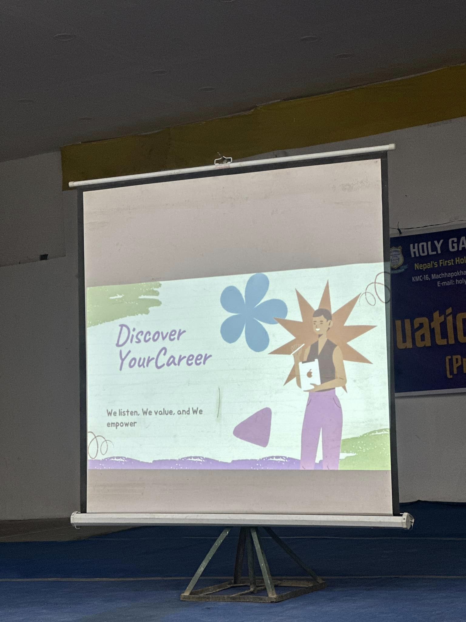 Orientation on Career Guidance Session at Holy Garden School, Balaju